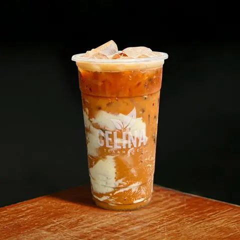 Hình ảnh Trà Sữa Thái Đỏ Oreo Phô Mai