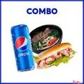 Hình ảnh Bánh mì cari gà + 01 Pepsi