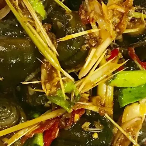 Hình ảnh Ốc lác xào sả ớt