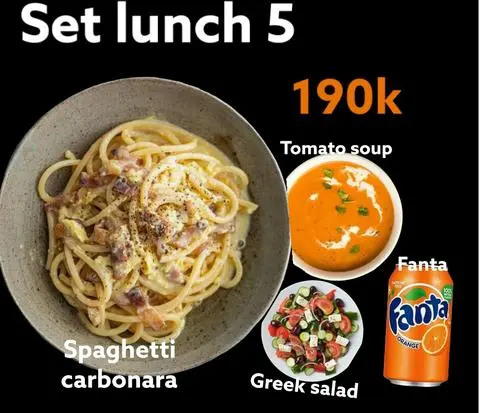 Hình ảnh Set Lunch 5 