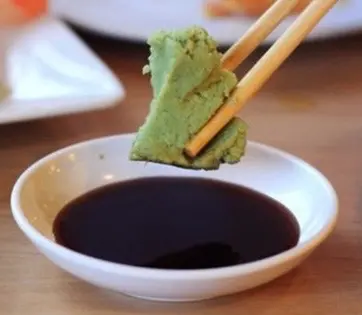 Hình ảnh Wasabi Soysauce / Nước tương + Wasabi cay nồng / 와사비 간장 (와사비는 따로 드려요)