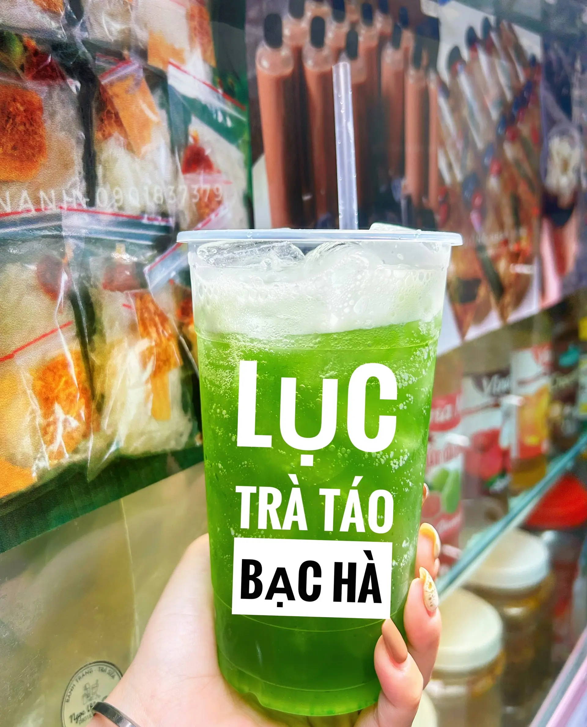 Hình ảnh Lục trà Táo Bạc Hà