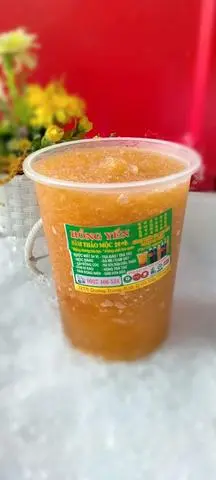 Hình ảnh hồng trà tắc mật ong đá xay ly 1000ml