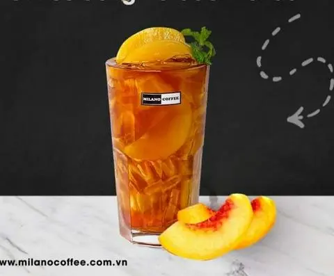 Hình ảnh Trà nâu đào