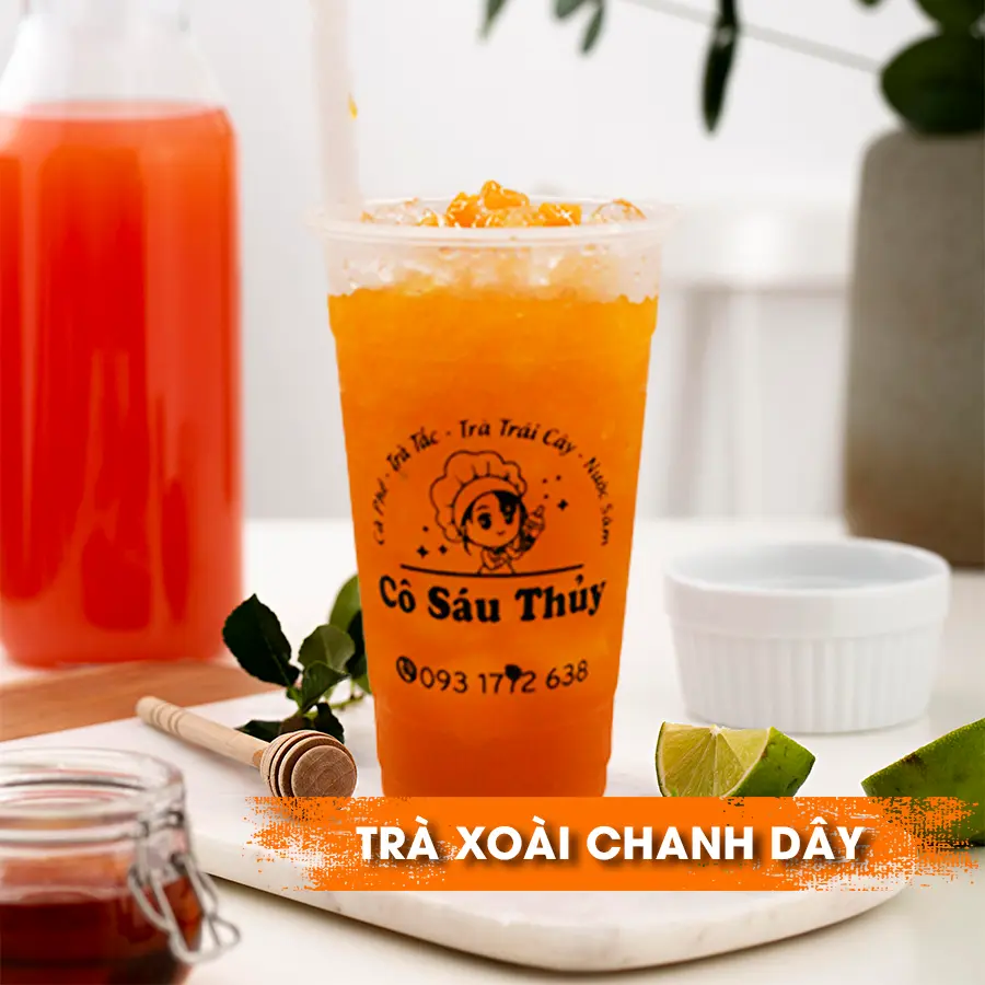 Hình ảnh Trà Xoài Chanh Dây