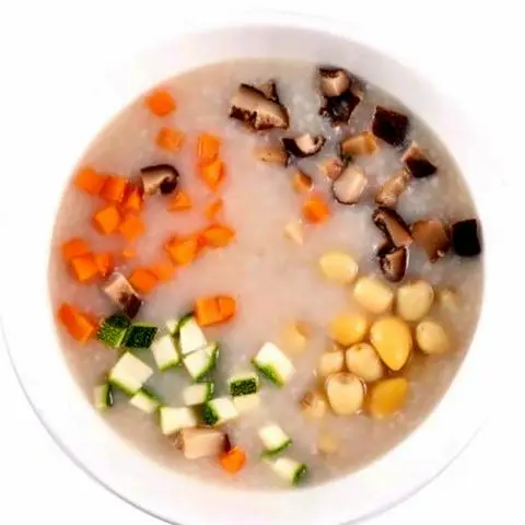 Hình ảnh Cháo ngũ quả chay