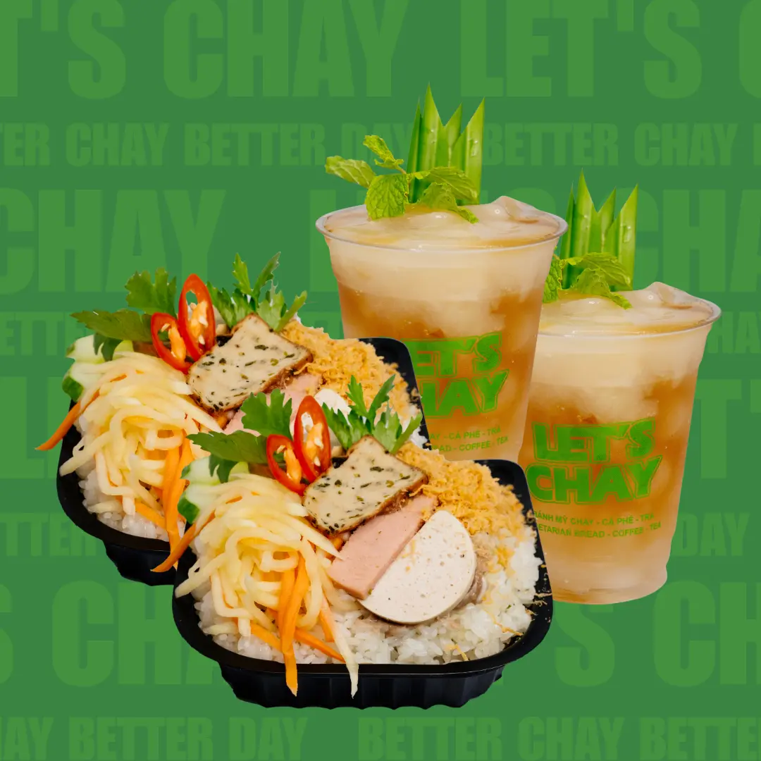Hình ảnh COMBO 2 xôi chay + 2 trà mãng cầu