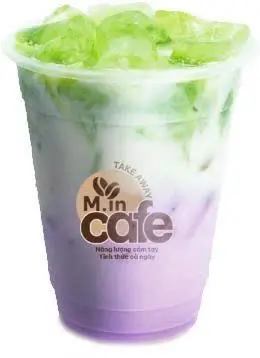 Hình ảnh Khoai môn latte matcha