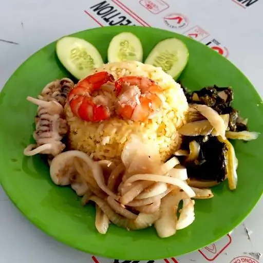 Hình ảnh Cơm Chiên Hải Sản - Nước Ngọt