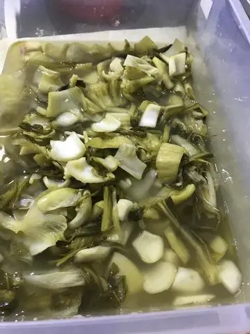 Hình ảnh 2 ký Dưa cải muối chua