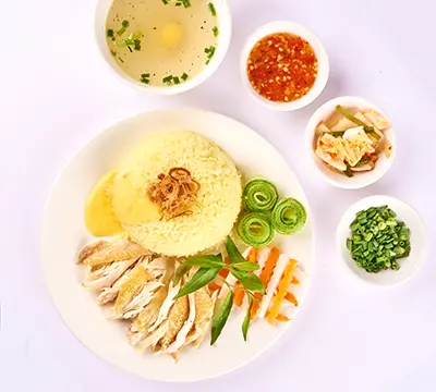 Hình ảnh Cơm gà ta xé