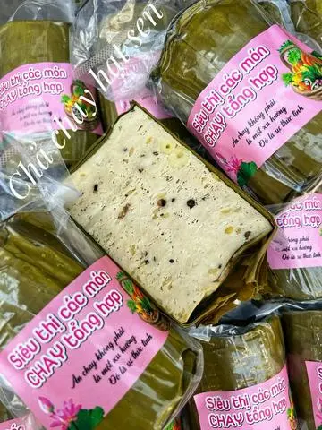 Hình ảnh Chả Lụa Chay Hạt Sen 500g