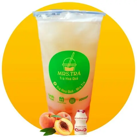 Hình ảnh YAKULT ĐÀO 700ML