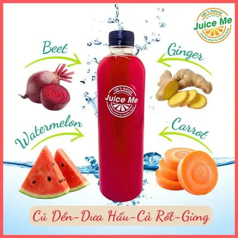 Hình ảnh Flying Body - Củ Dền, Dưa Hấu, Cà Rốt, Gừng