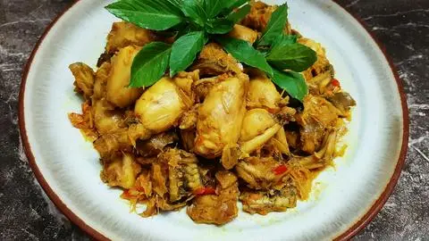 Hình ảnh Ếch xào sả ớt