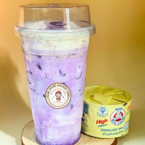 Hình ảnh Khoai Môn Latte Sữa Gấu - 700ml