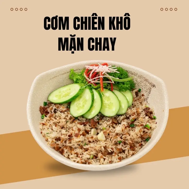 Hình ảnh Cơm Chiên Cá Mặn Chay