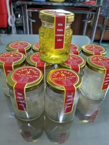 Hình ảnh yến tươi chưng sẵn