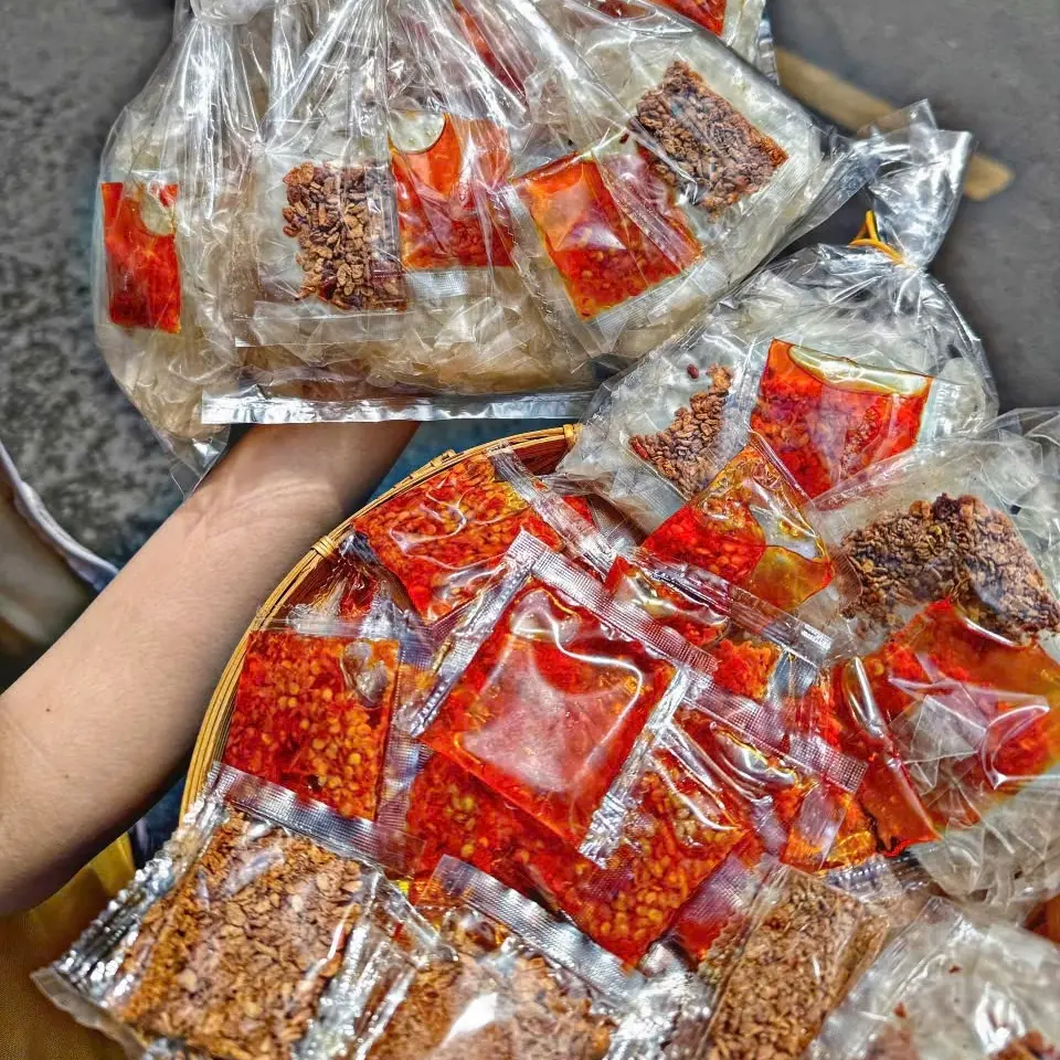 Hình ảnh New!! Bánh tráng dẻo sợi Sate tôm