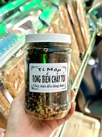 Hình ảnh Rong biển cháy tỏi