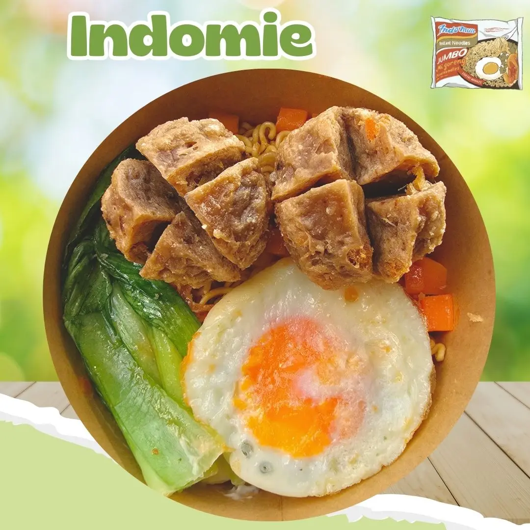 Hình ảnh Mì Indomie Bò Viên Khổng Lồ