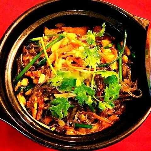 Hình ảnh Miến xào tam tơ chay