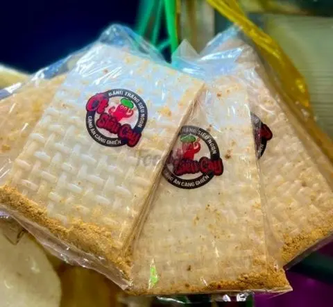 Hình ảnh Bánh tráng muối cay