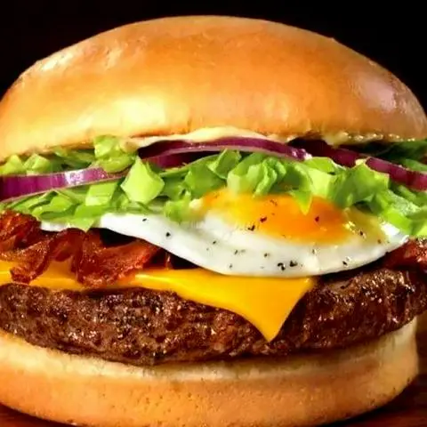 Hình ảnh Hamburger Bò