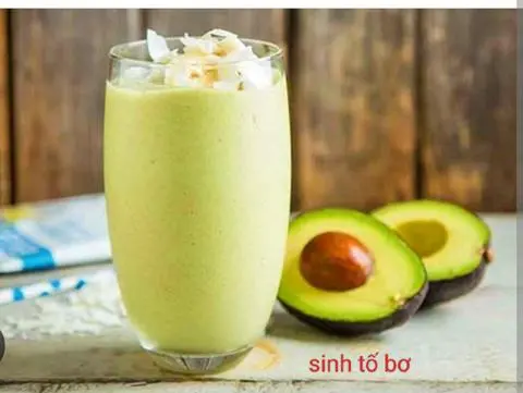 Hình ảnh Sinh tố bơ xoài 