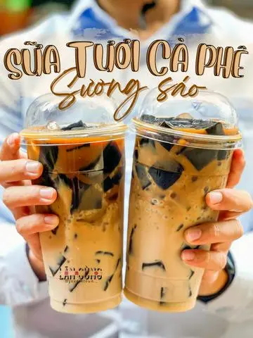 Hình ảnh sữa tươi cafe 