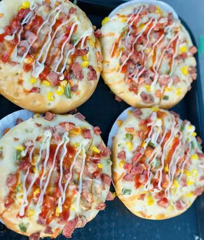 Hình ảnh Pizza tròn