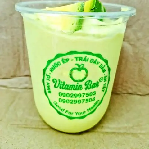 Hình ảnh Sinh tố bơ dừa
