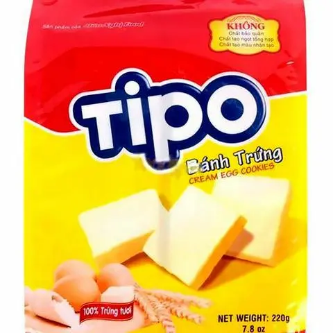 Hình ảnh Bánh Trứng Tipo - 220gr