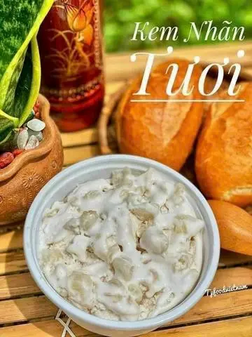 Hình ảnh KEM NHÃN TƯƠI 500Gr