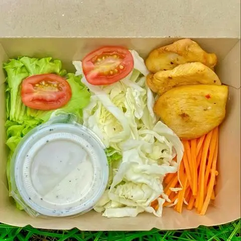 Hình ảnh Salad Ức Gà Nướng Mật Ong