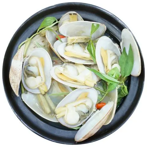 Hình ảnh Sò lụa hấp sả