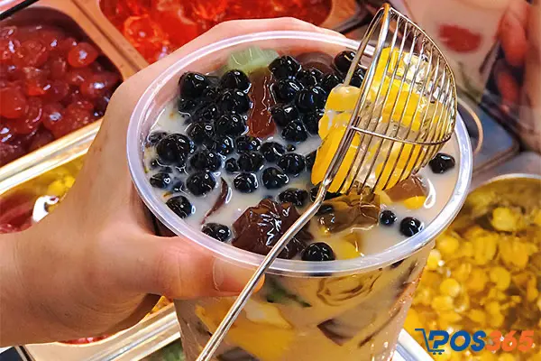 Hình ảnh Trà Sữa Lài full topping