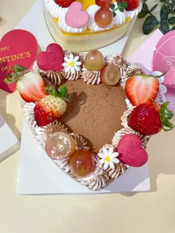 Hình ảnh Tiramisu Trái Tim Chuẩn Vị (Kèm Hộp trong suốt)