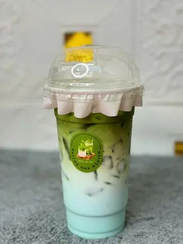 Hình ảnh Blue matcha latte