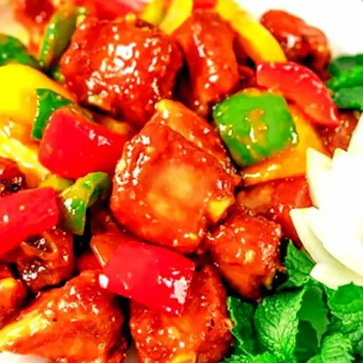 Hình ảnh Cơm Sườn Chua Ngọt - Nước Ngọt