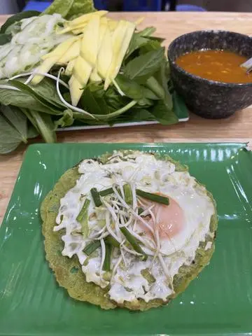 Hình ảnh Bánh xèo ốp la