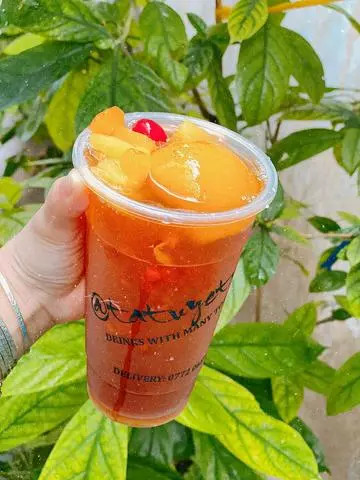 Hình ảnh Trà đào miếng trái cây