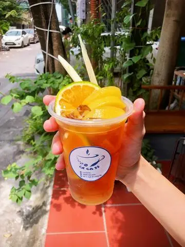Hình ảnh Trà đào cam sả