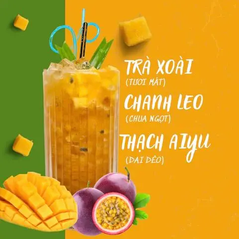 Hình ảnh Trà xoài chanh leo Aiyu