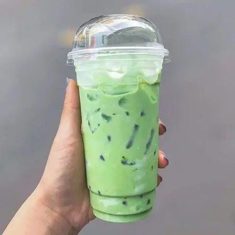 Hình ảnh Trà sữa thái xanh