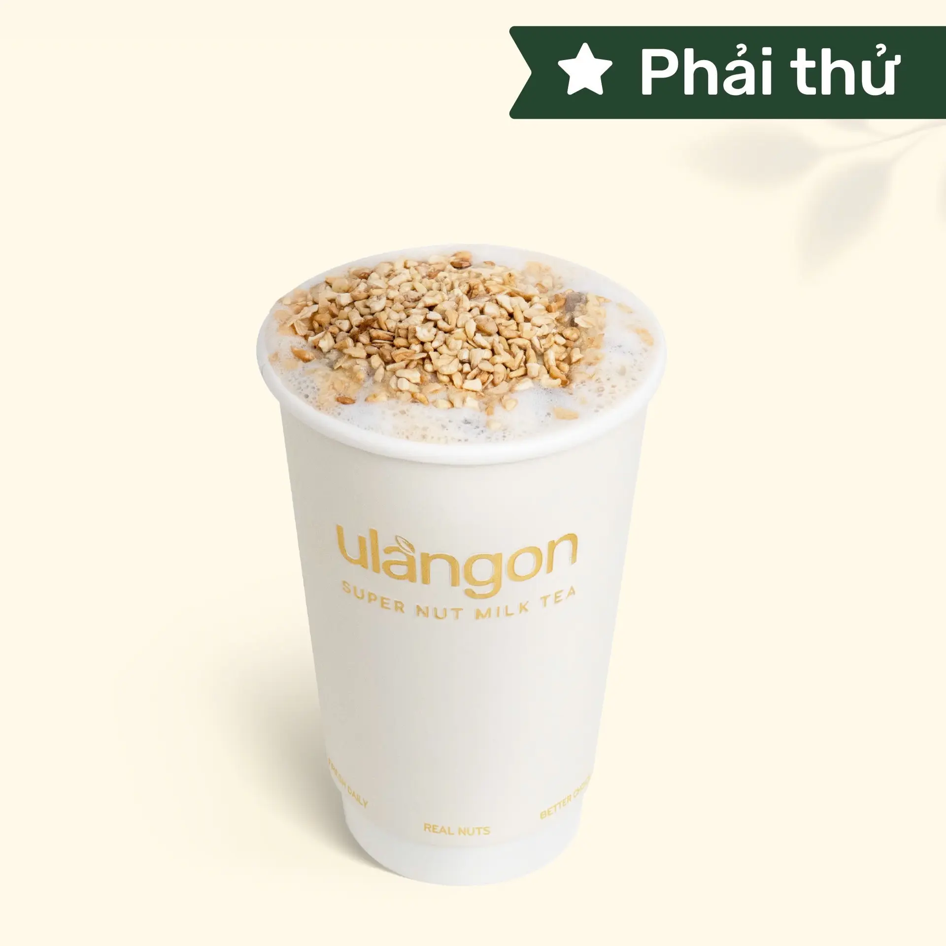 Hình ảnh Trà Sữa Hạt Macca Dark Chocolate