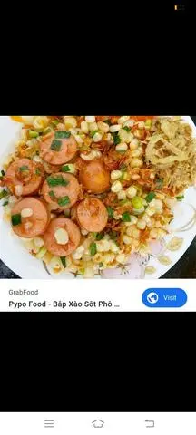 Hình ảnh bắp xào xúc xích