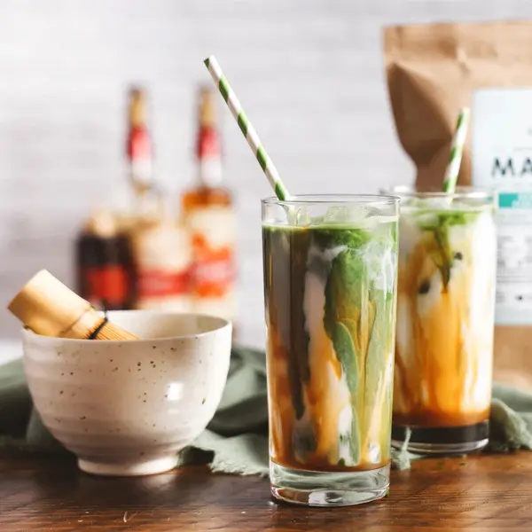 Hình ảnh Caramel Matcha Latte 700ml