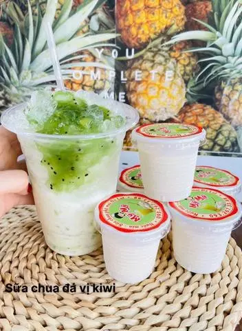 Hình ảnh Sữa chua đá vị kiwi