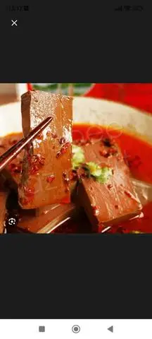 Hình ảnh H21.Huyết vịt hầm cay-麻辣鴨血煲